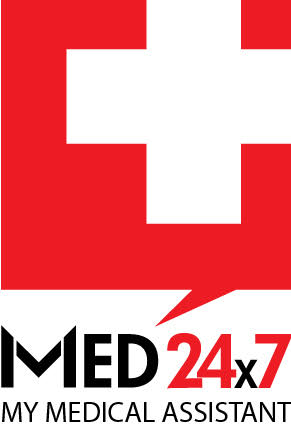 Med 24x7 My Medical Assistant With Logo Device mark 3807892 Trademark