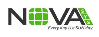 Novasys (label) Every Day Is A Sun Day. Device mark 3808900 Trademark