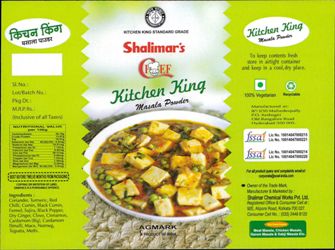 Shalimar’s Chef Kitchen King Device mark 3819293 Trademark