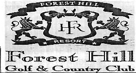 Forest Hill Golf & Country Club Device mark 3821092 Trademark