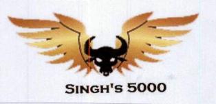 Singh's 5000 Device mark 3826620 Trademark