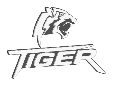 Device Of Tiger With Tiger Device mark 3823215 Trademark