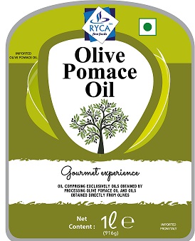 Ryca Olive Pomace Oil Device mark 3823892 Trademark