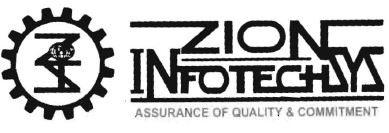 Zion Infotechsys Private Limited Device mark 3824373 Trademark