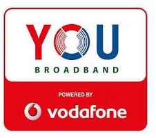 You Broadband Powered By Vodafone Device mark 3829781 Trademark