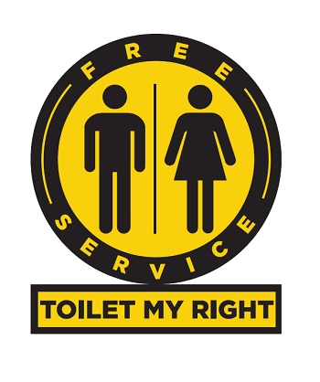 Free Service Toilet My Right Device mark 3832343 Trademark