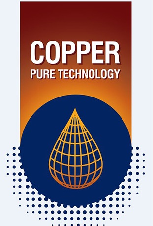 Copper Pure Technology (stylised) With Device Device mark 3829321 Trademark