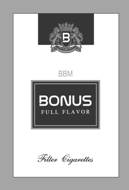 Bbm Bonus Full Flavor &logo Label Mark Device mark 3831588 Trademark