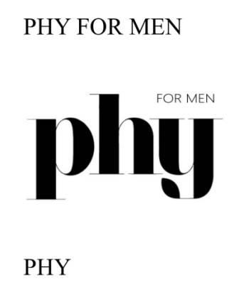 Phy For Men Device mark 3834295 Trademark