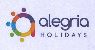 Alegria Holidays Device mark 3835531 Trademark