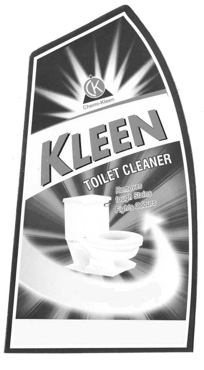 Kleen Toilet Cleaner (label) Device mark 3845229 Trademark