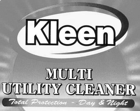 Kleen Multi Utility Cleaner (label) Device mark 3845230 Trademark