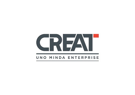 Creat Uno Minda Enterprises Device mark 3838918 Trademark