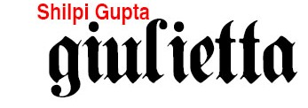 Shilpi Gupta Giulietta Device mark 3846975 Trademark