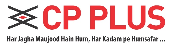 Cp Plus Logo And Device With Punchline - Har Jagha Maujood Hain Hum, Har Kadam Pe Hum Safar Device mark 3847285 Trademark