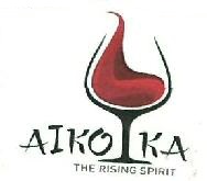Aikoka The Rising Spirit. Device mark 3852058 Trademark
