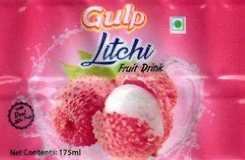 Gulp Litchi Fruit Drink Device mark 3864438 Trademark