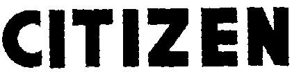 Citizen (device) Device mark 201051 Trademark