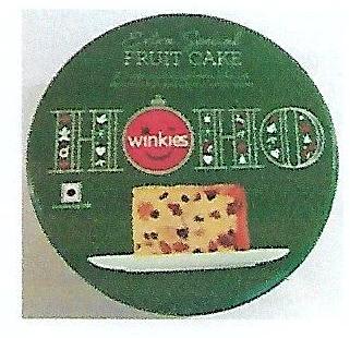 Winkies- Hoho - Extra Special Frutt Cake Device mark 3853881 Trademark