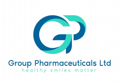Group Pharmaceuticals Ltd Gp Logo Device mark 3866239 Trademark