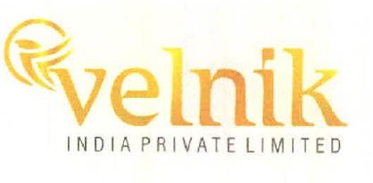 Velnik India Private Limited Device mark 3854977 Trademark