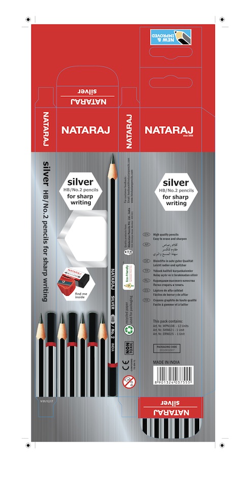 Nataraj Silver Device mark 3867143 Trademark