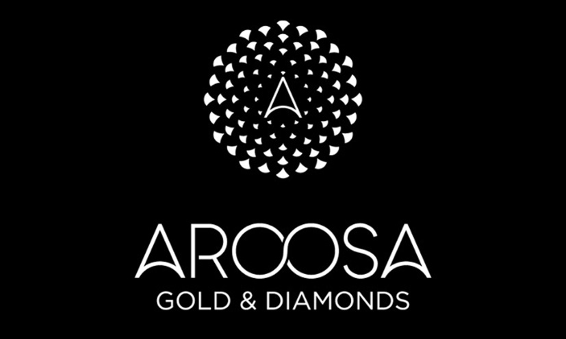 Aroosa Gold & Diamonds With Logo Device mark 3868319 Trademark