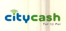 Citycash Tap To Pay Device mark 3857206 Trademark