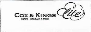 Cox & Kings Lite Device mark 3871221 Trademark