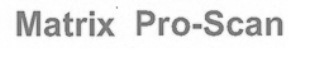Matrix Pro-scan Device mark 3874069 Trademark