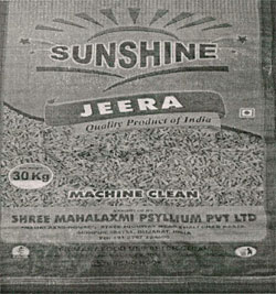 Sunshine Jeera Device mark 3880232 Trademark