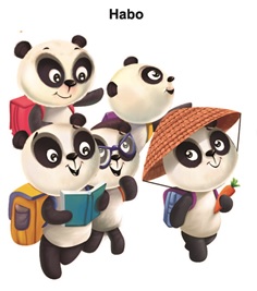 Habo With The Device Of An Animated Character Device mark 3883809 Trademark