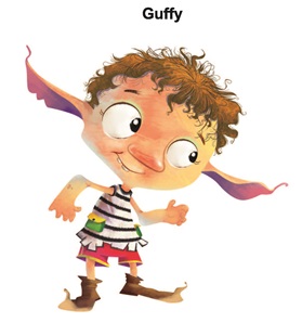 Guffy With The Device Of An Animated Character Device mark 3883812 Trademark
