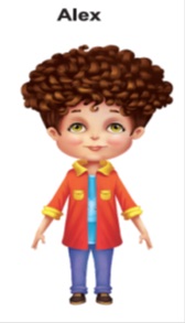 Alex With The Device Of An Animated Character Device mark 3883830 Trademark