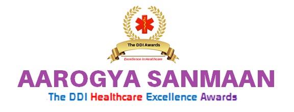 Aarogya Sanmaan With Tagline The Ddi Healthcare Excellence Awards Device mark 3909554 Trademark