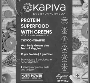 Kapiva Protein Superfood With Greens Device mark 3911430 Trademark