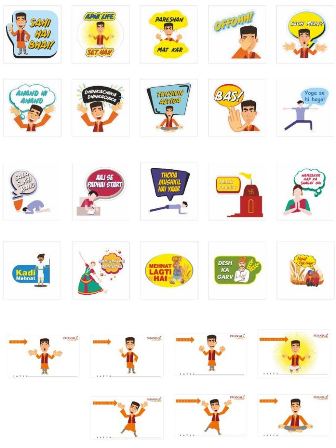 Kimbho Stickers Device mark 3925169 Trademark