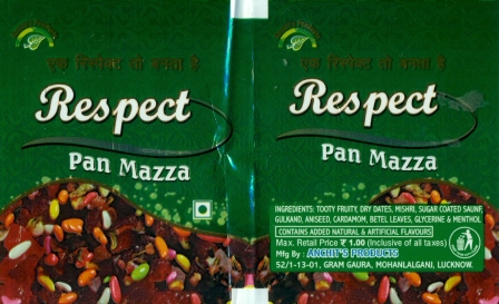 Respect Pan Mazza Device mark 3927109 Trademark