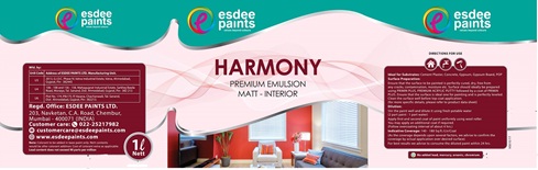 Esdee Paints Harmony Device mark 3918647 Trademark