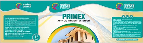 Esdee Paints Primex Device mark 3918643 Trademark