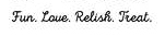 Fun. Love. Relish. Treat. Device mark 3947154 Trademark