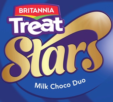 Britannia Treat Stars Milk Choco Duo Device mark 3956657 Trademark
