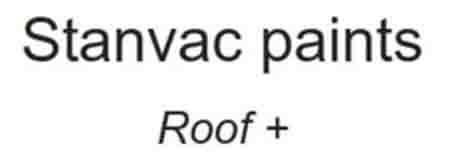 Stanvac Paints Roof + Device mark 3962180 Trademark