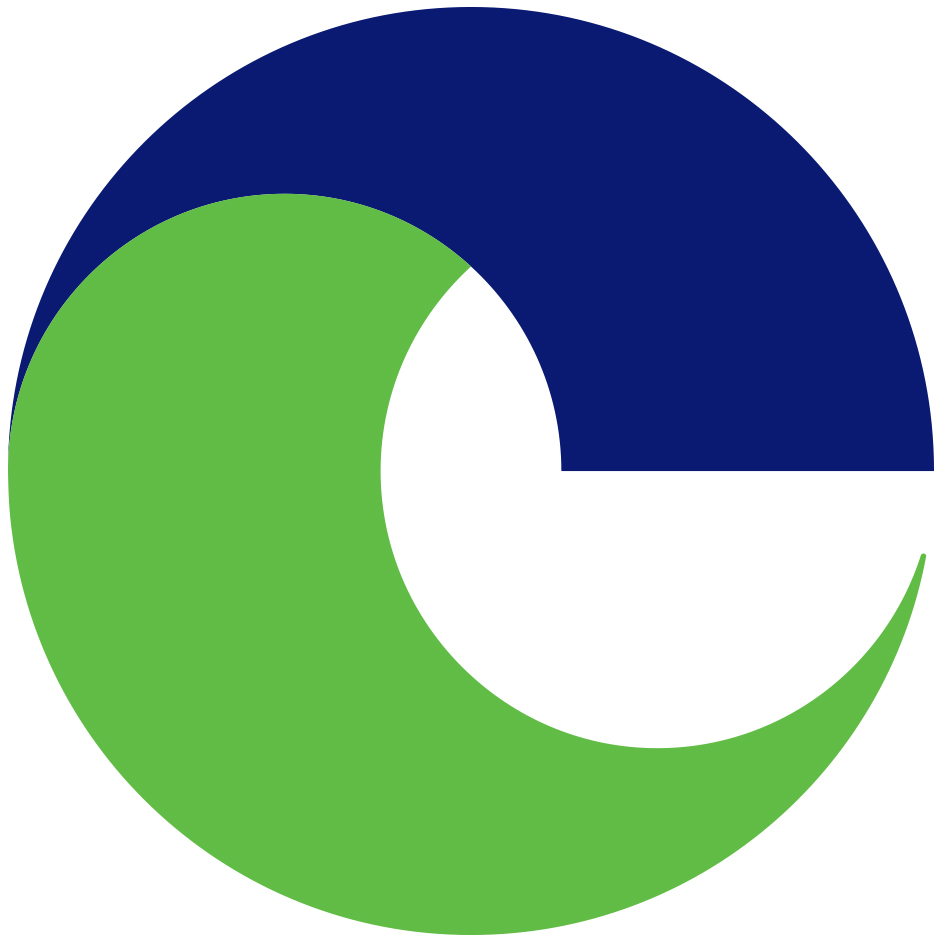 The Device Is In The Shape Of "c" With Blue And Green Color Device mark 3935067 Trademark