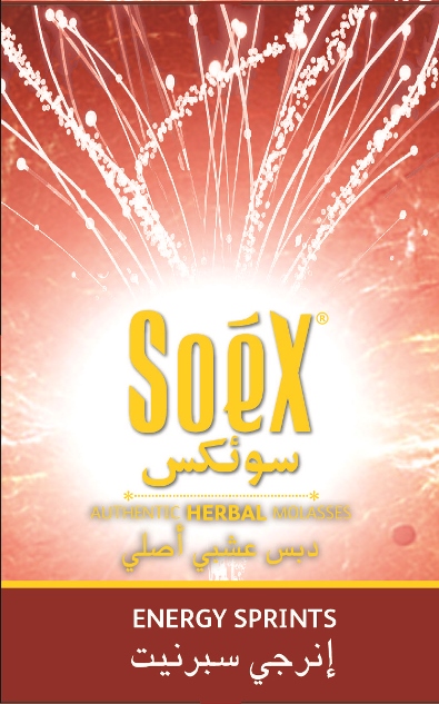 Soex Energy Sprints (label) Device mark 3952319 Trademark