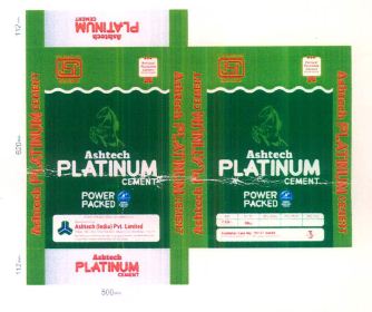 Ashtech Platinum Cement Device mark 3958438 Trademark