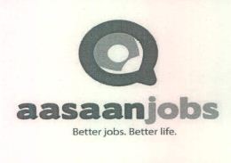Aasaanjobs Better Jobs. Better Life. Device mark 3958447 Trademark