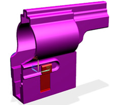 Device Of Revolver Device mark 3958284 Trademark