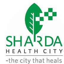 Sharda Health City Device mark 3965828 Trademark