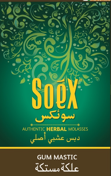 Soex Gum Mastic (label) Device mark 3952323 Trademark
